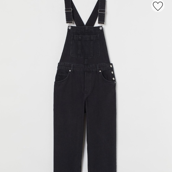 H&M Pants - Sold out H&M washed black overall. NWOT